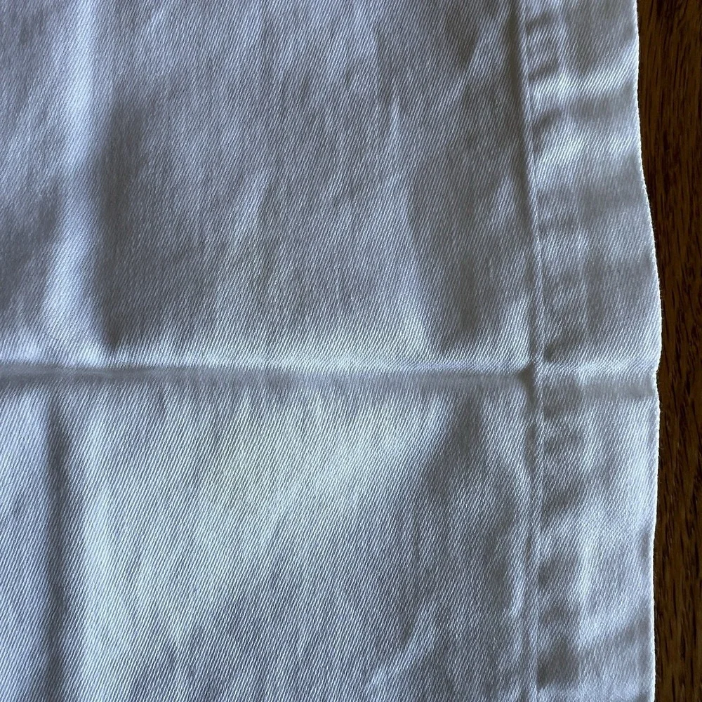 VTG Williams Sonoma Cotton Napkins Set of 6‎ White 19.5x19.5